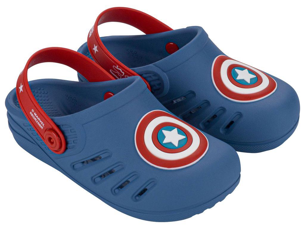 Sandalia Infantil Azul Capitan America Ipanema-1