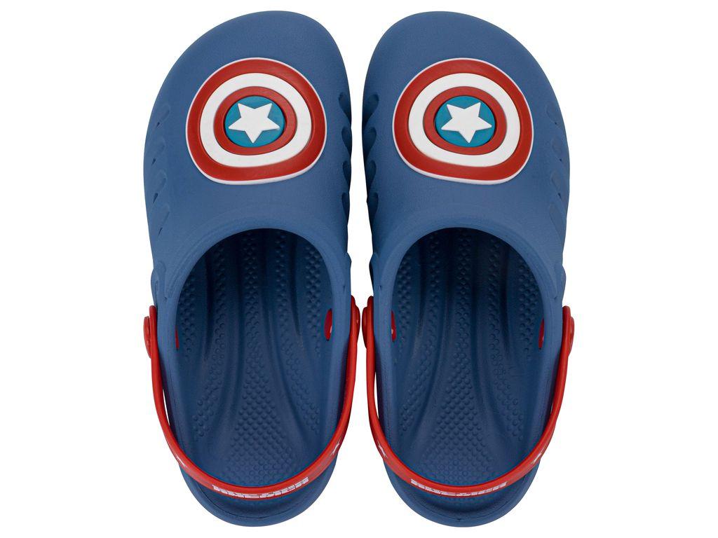 Sandalia Infantil Azul Capitan America Ipanema-0