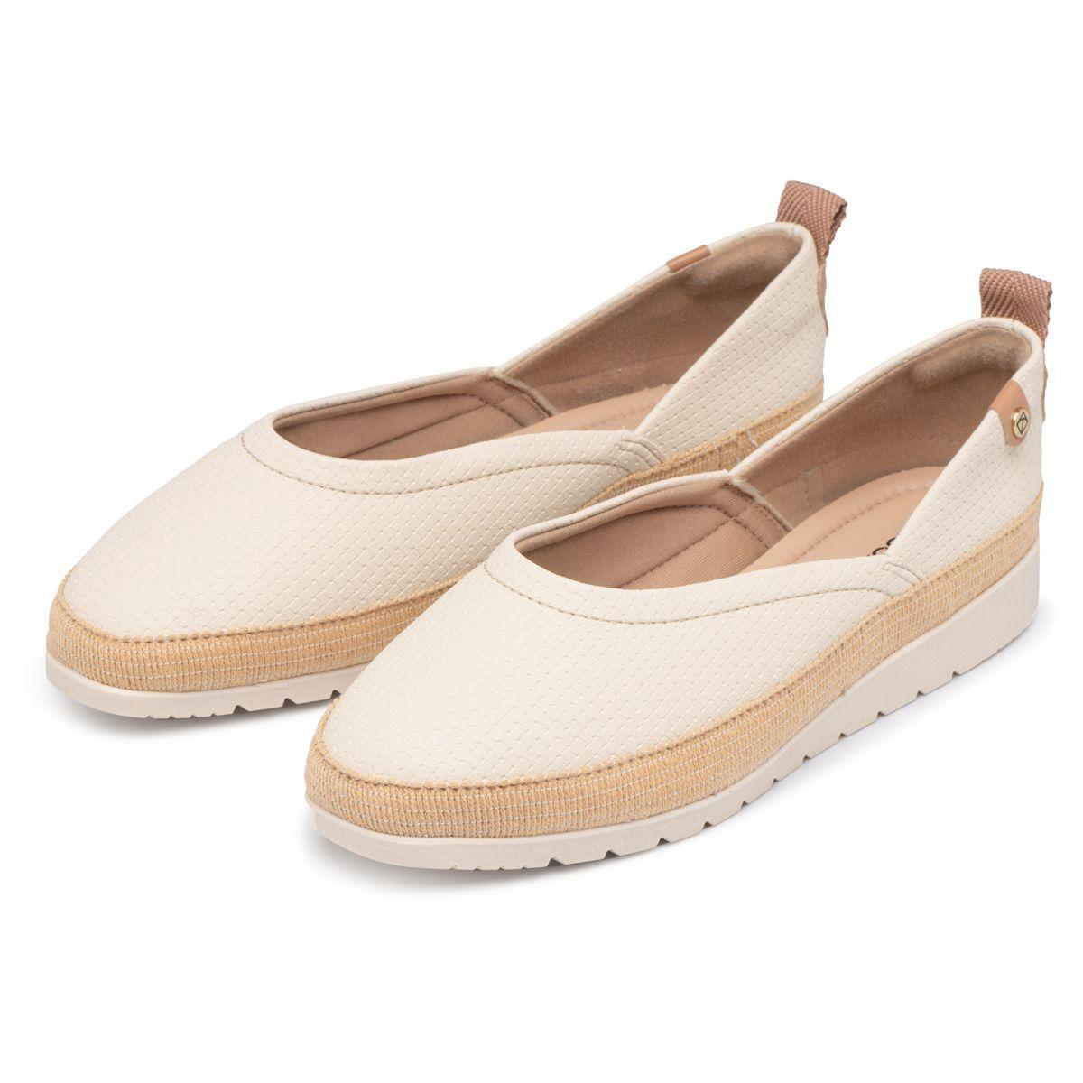 Zapato Mujer Hueso/Almendra Lourdes Piccadilly-1
