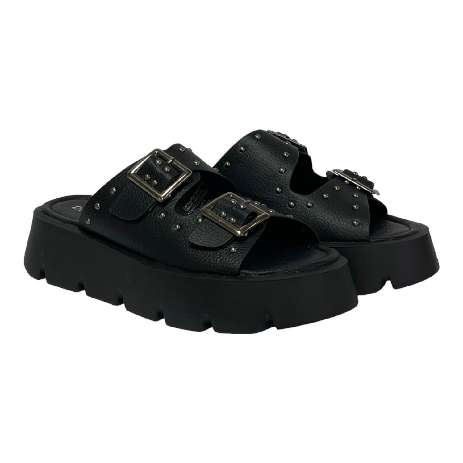 Sandalia Mujer Negro Torquay Detogni-1