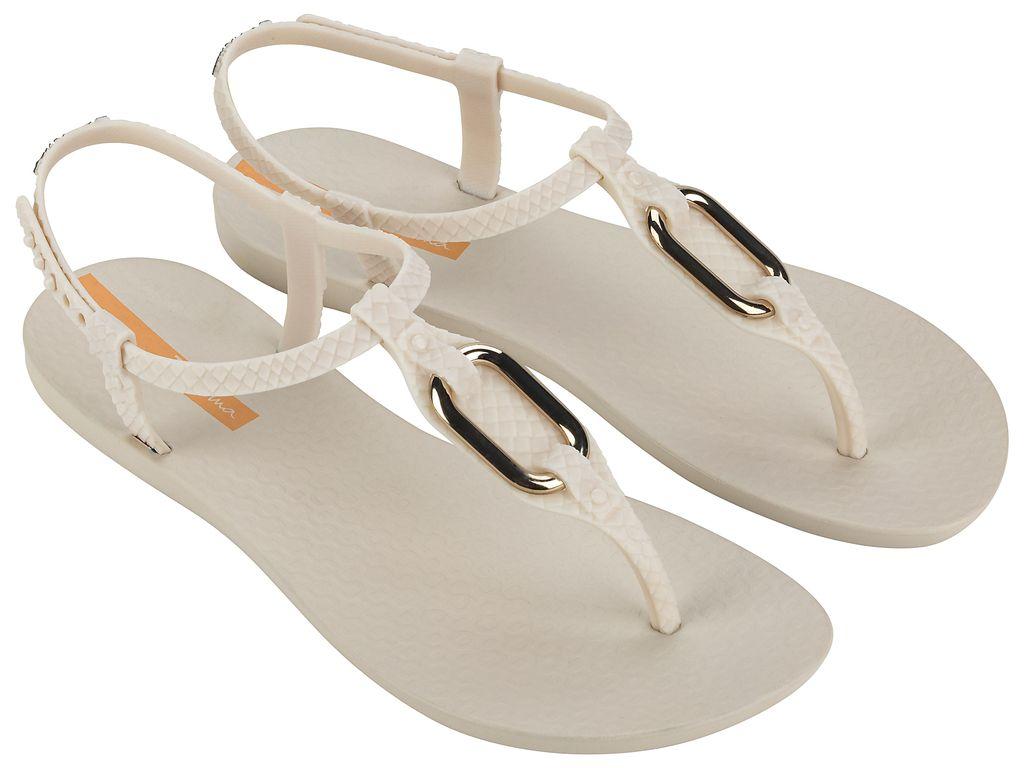 Sandalia Mujer Beige Class Line Ipanema-1