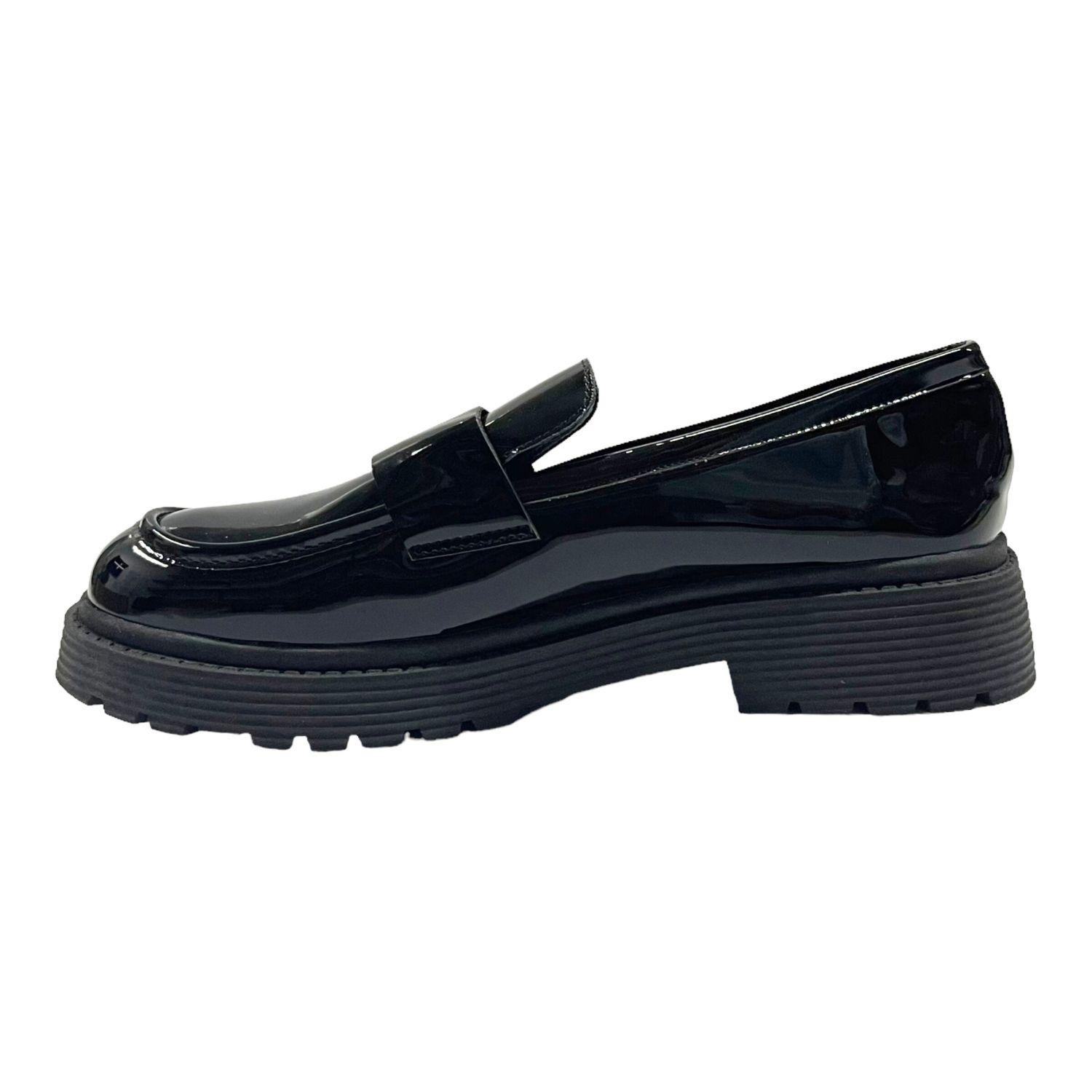 Mocasin Mujer Negro Roxana Detogni-2