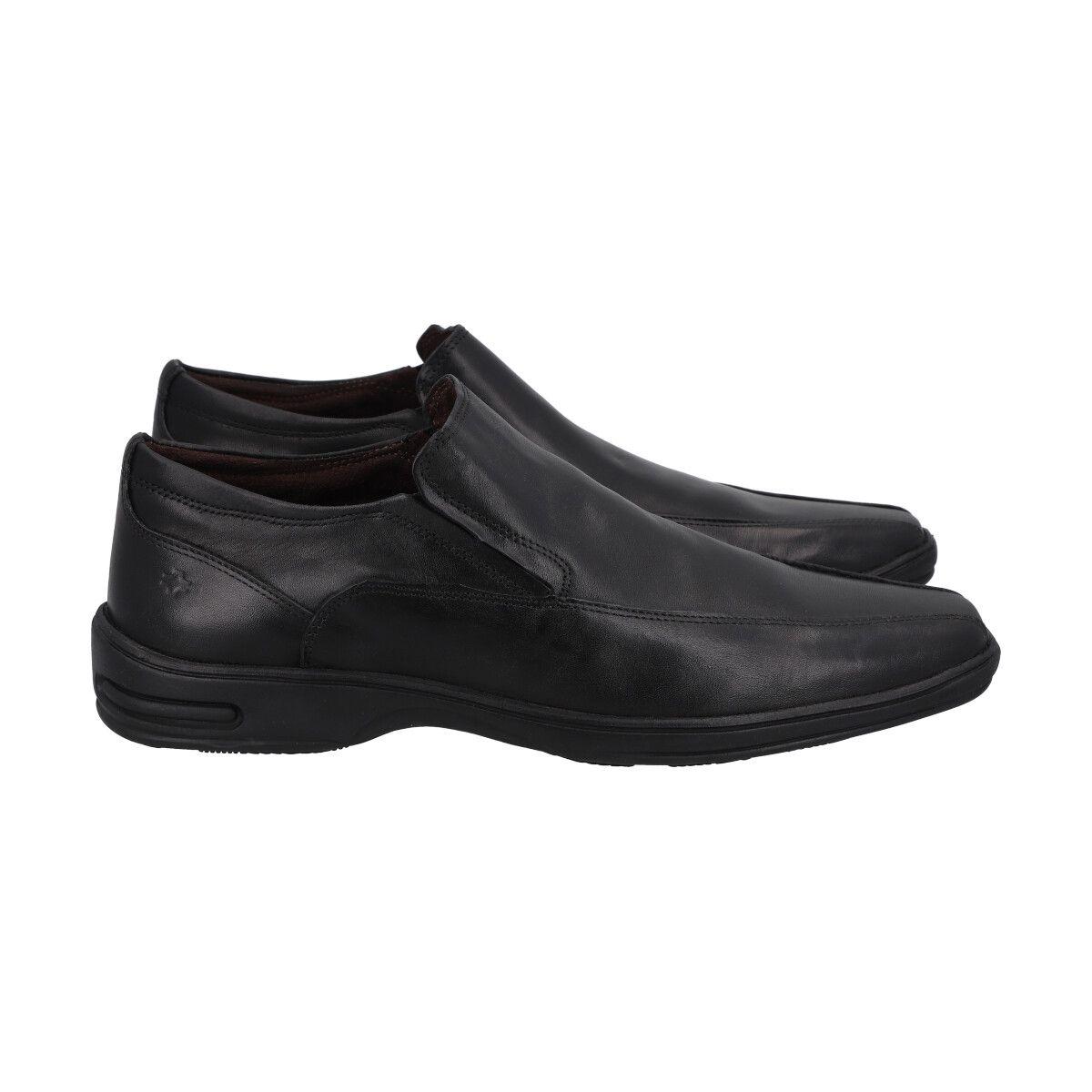 Zapato Formal Hombre Cuero Negro Perlatto-3