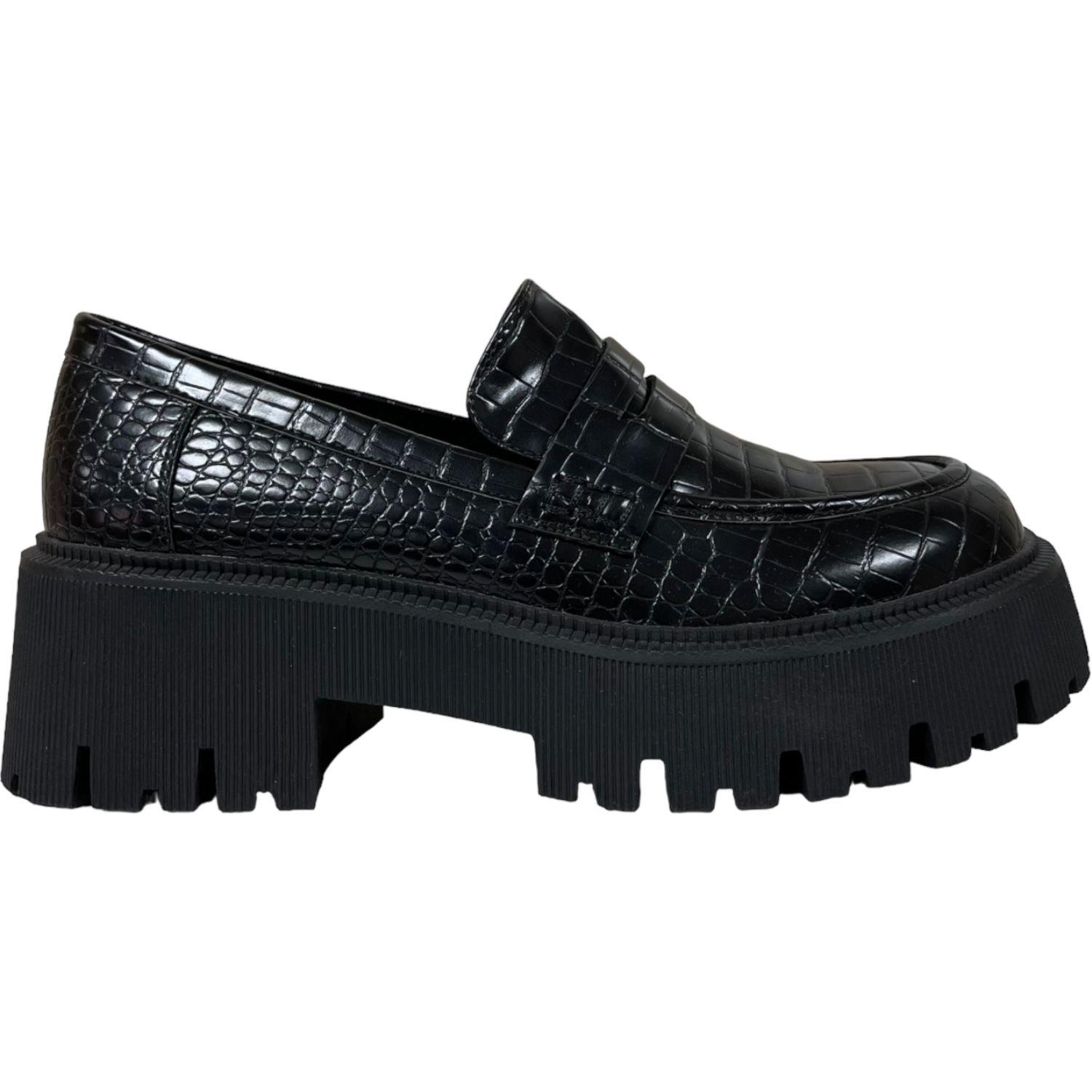 Mocasín Mujer Negro Cordova Detogni-0