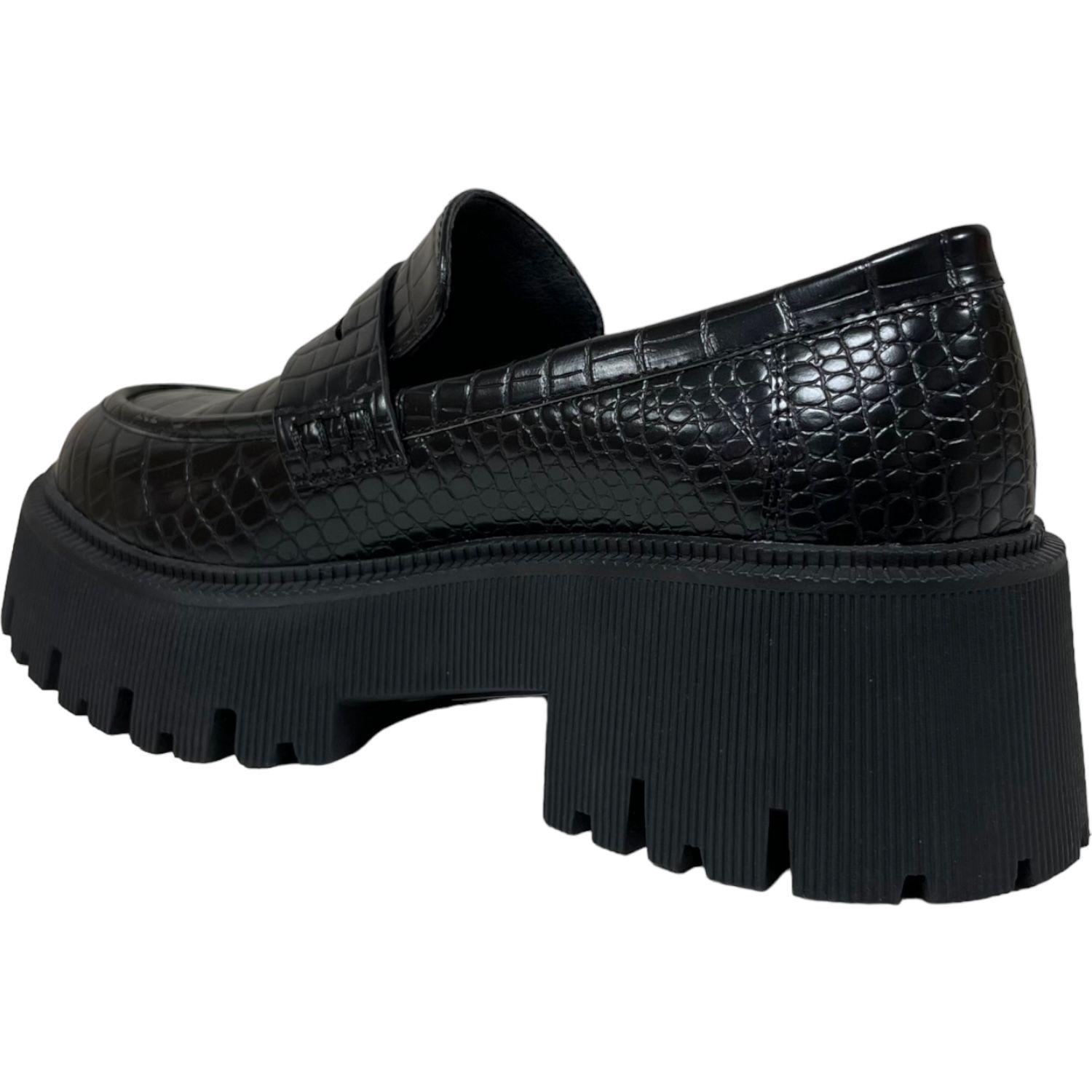 Mocasín Mujer Negro Cordova Detogni-3