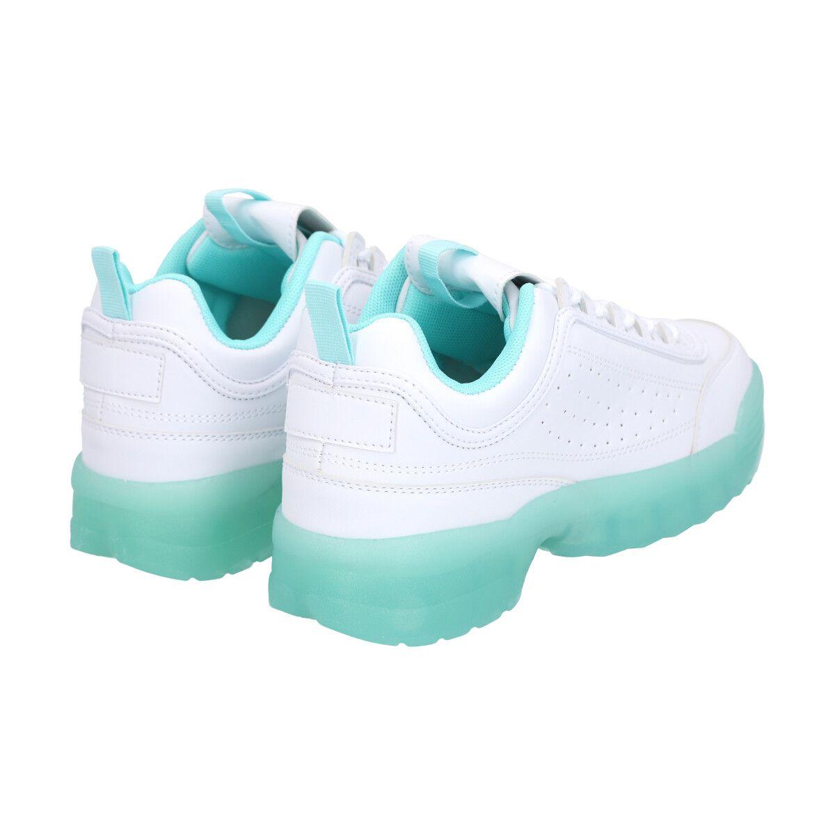 Zapatilla Mujer Blanco/Verde Amalia  Police-4