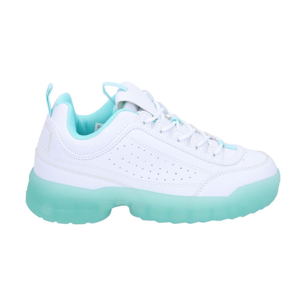 Zapatilla Mujer Blanco/Verde Amalia  Police-0