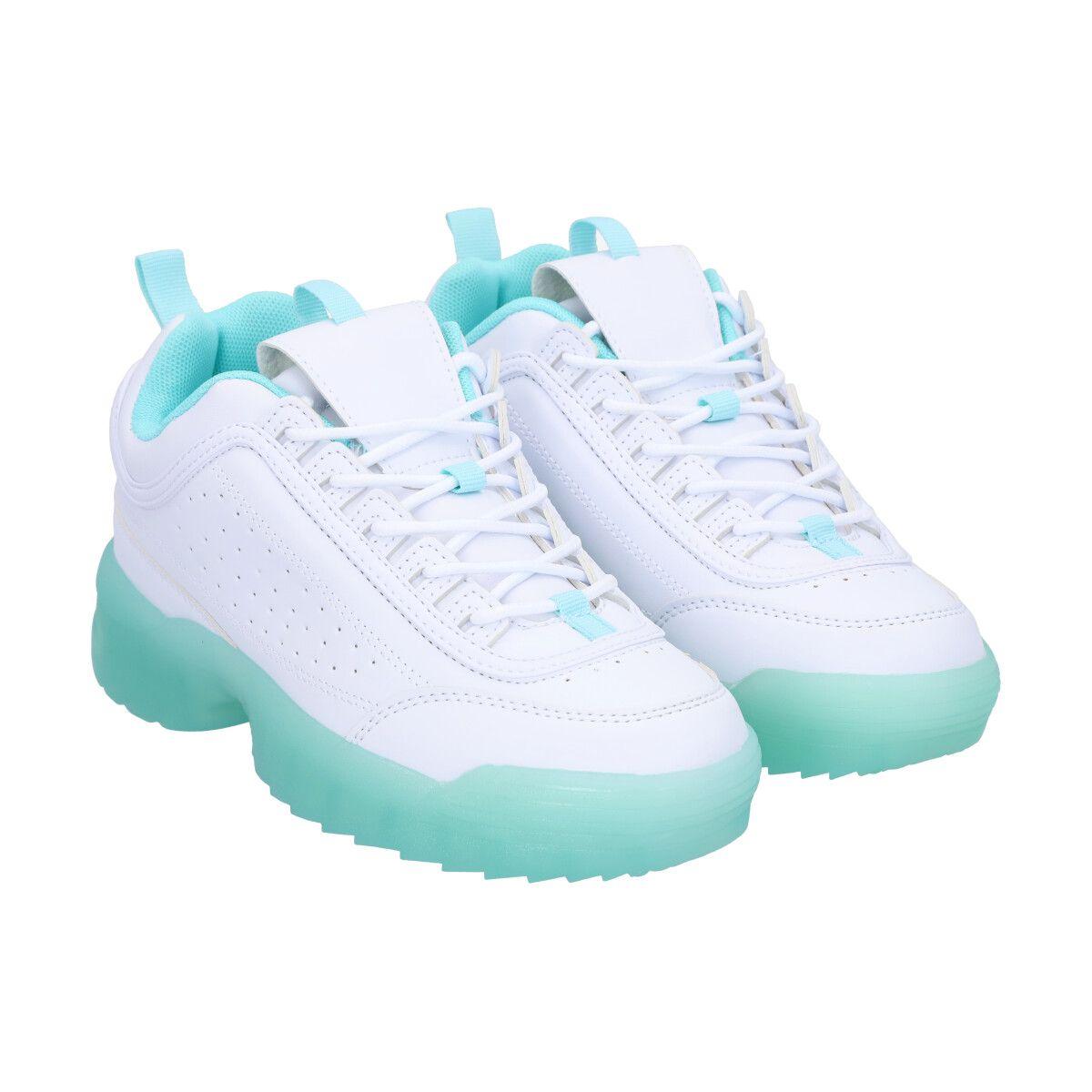 Zapatilla Mujer Blanco/Verde Amalia  Police-3