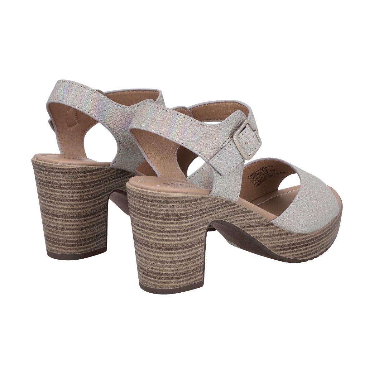 Sandalia Mujer Beige Trini 032  Police-3