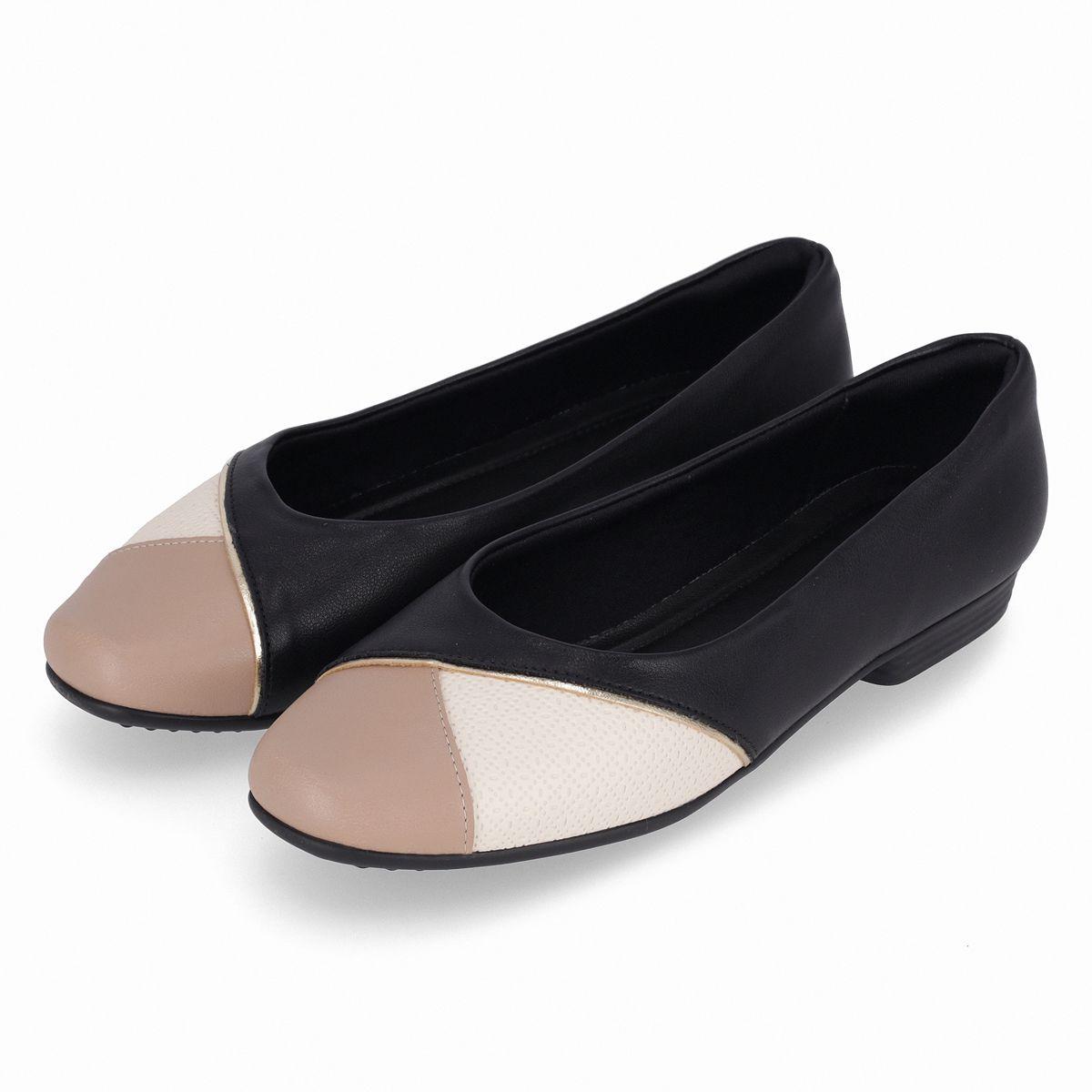 Ballerina Mujer Negro Raquel Piccadilly-2