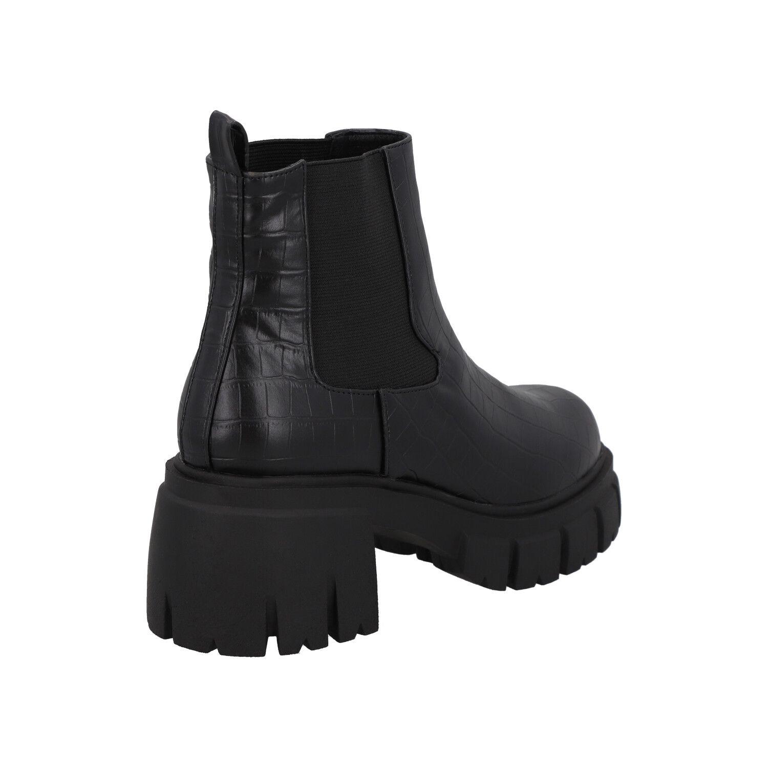 Botin Mujer Negro Cecilia Detogni-1