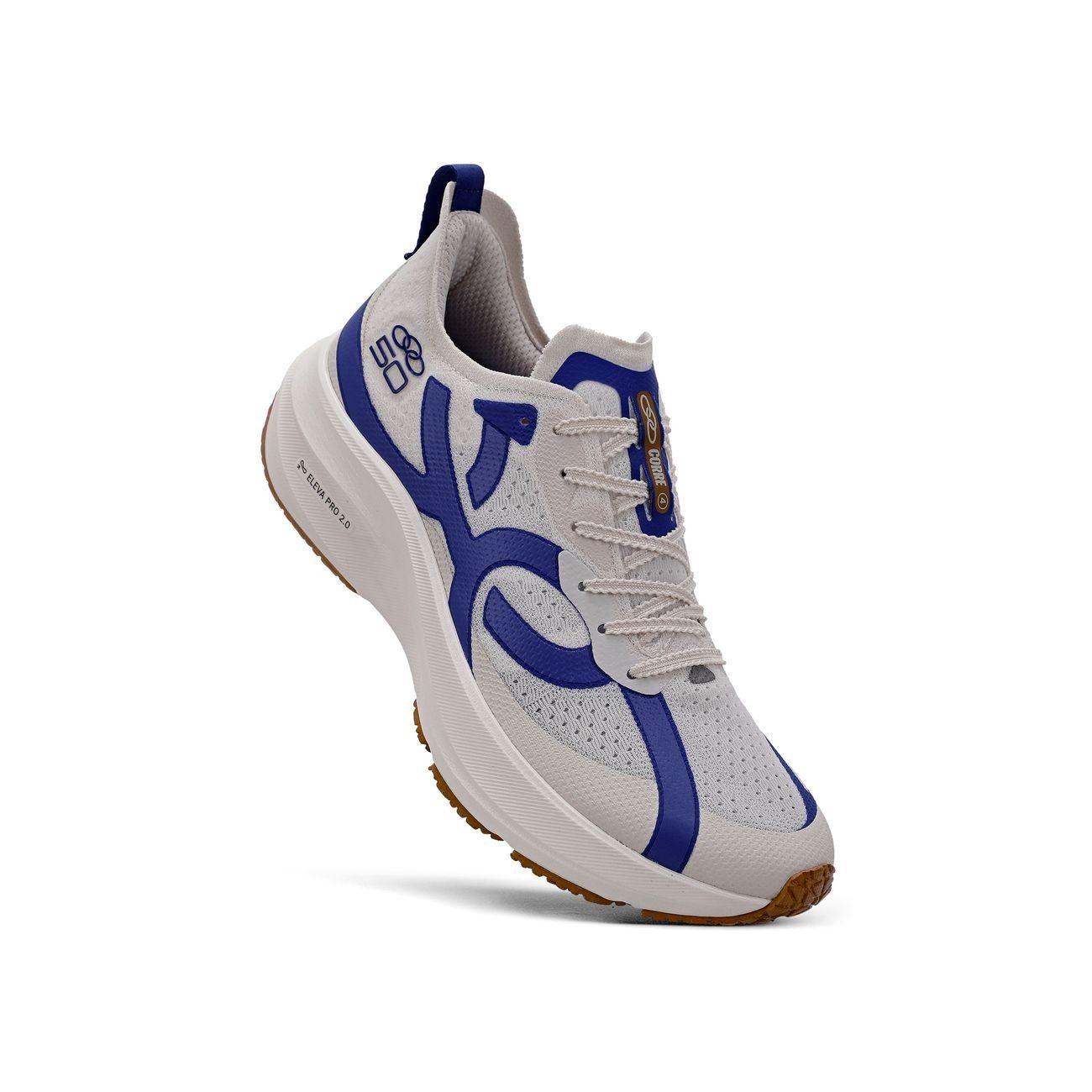 Zapatilla Running Hombre Corre 4 Azul/Blanco-1