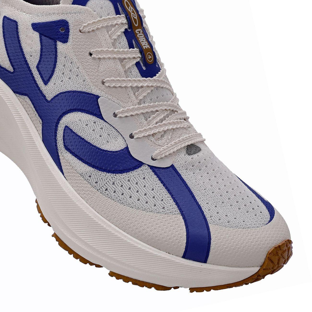 Zapatilla Running Hombre Corre 4 Azul/Blanco-7