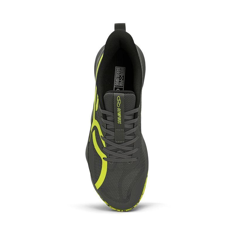 Zapatilla Voleibol Mujer QUADRA 2 Gris/Amarillo-3