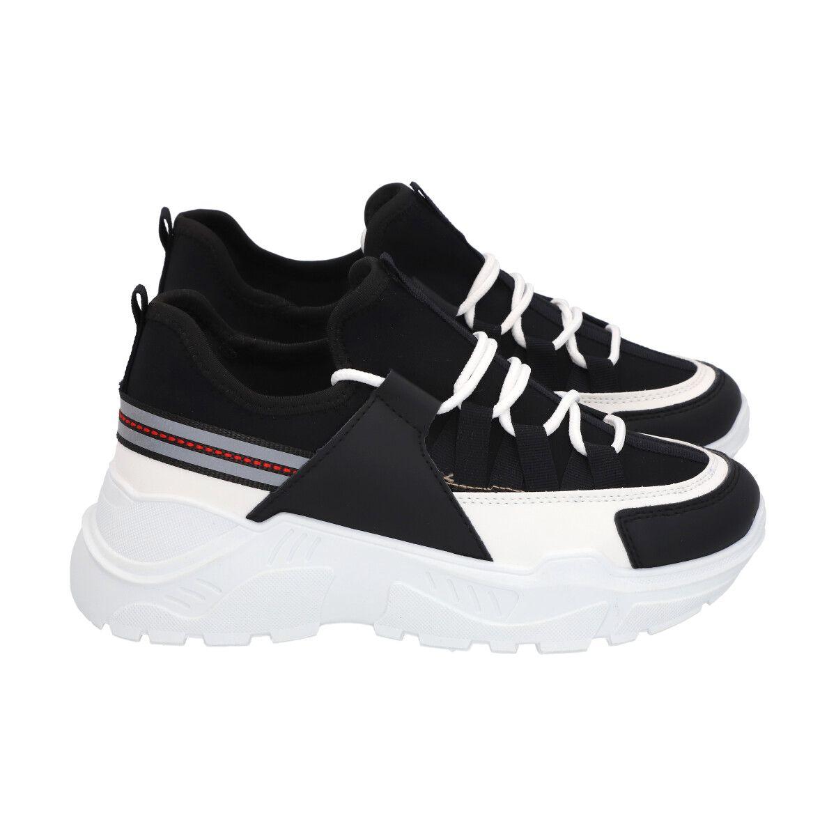 Zapatilla Mujer Negro Sun 64  Police-2