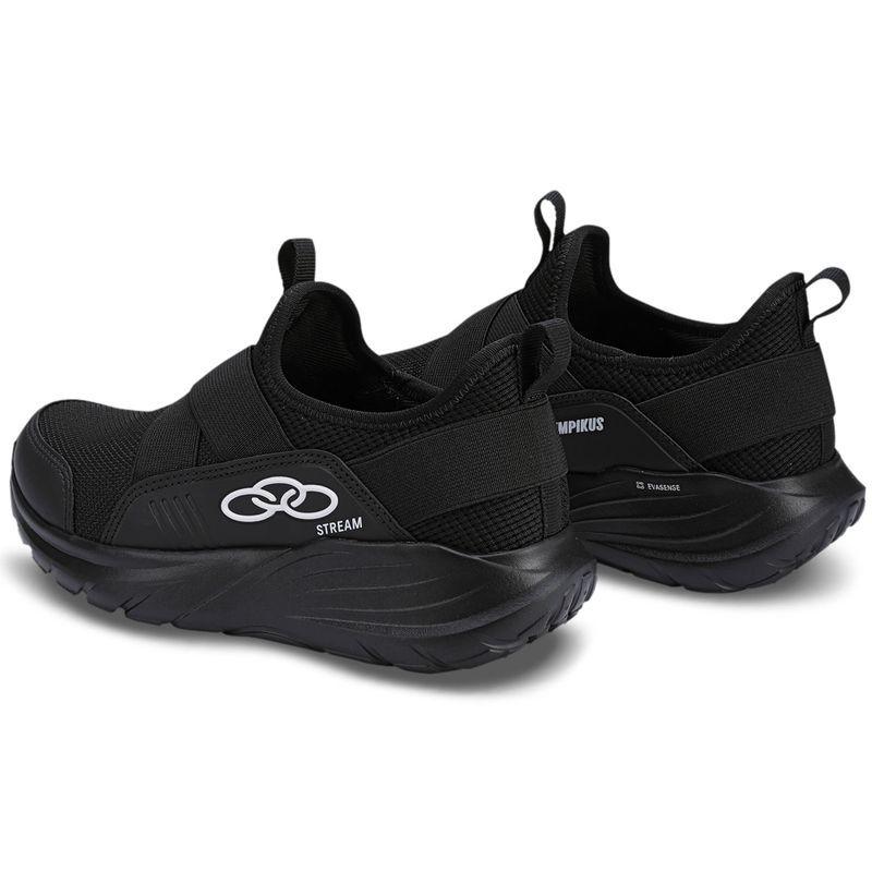 Zapatilla Infantil Stream Infantil Negra-3