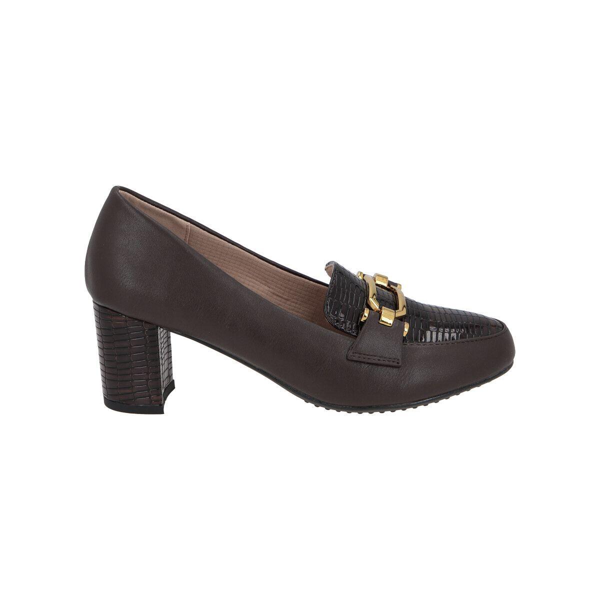 Zapato Mujer Chocolate Kris Police-0