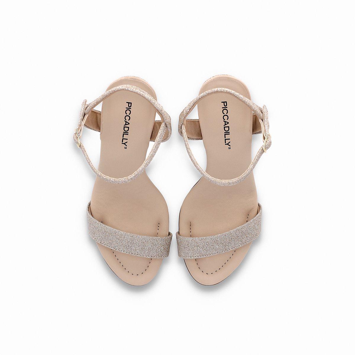 Sandalia Mujer Champagne/Glitter Rafa Piccadilly-2