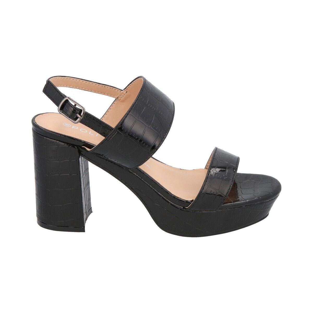 Sandalia kate Negro  Police-3
