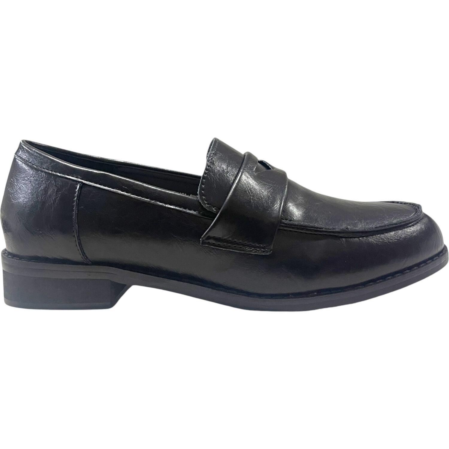 Mocasin Mujer Negro Javiera Detogni-0