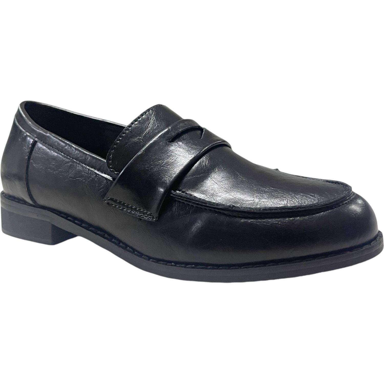 Mocasin Mujer Negro Javiera Detogni-1