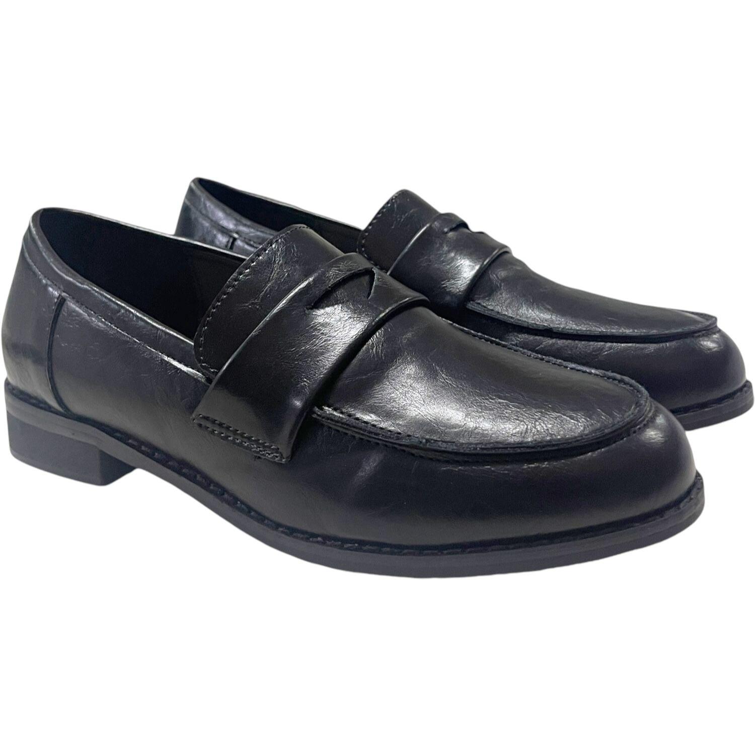 Mocasin Mujer Negro Javiera Detogni-3