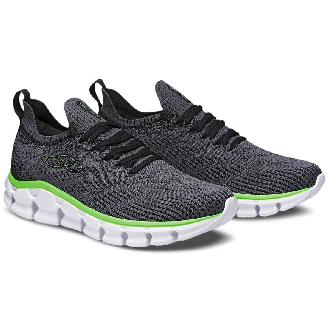 Zapatilla Hombre Cygnus Gris/Verde Olympikus-3