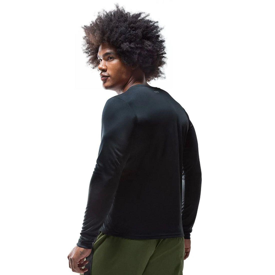 Polera Essential ML Negro Olympikus-1