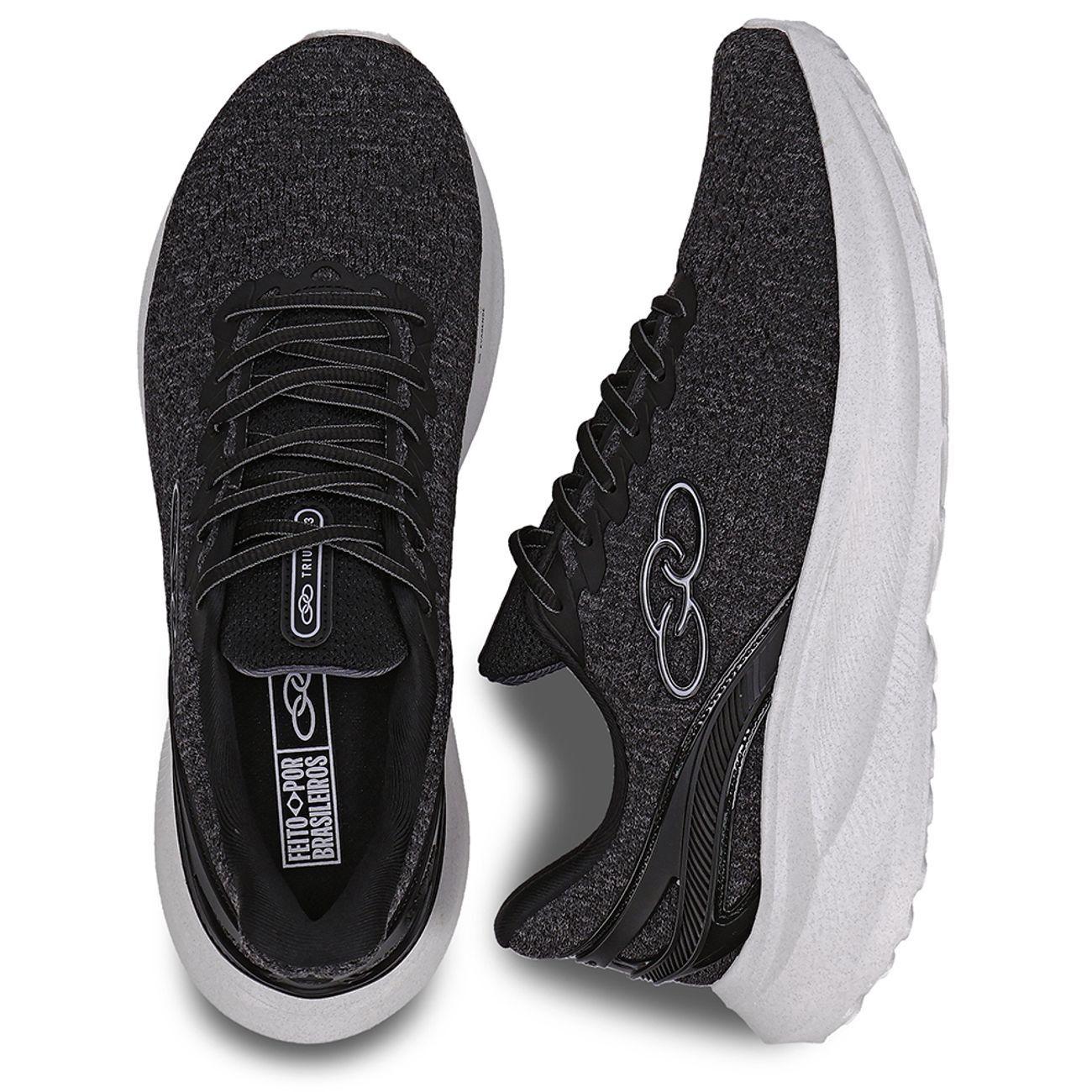 Zapatilla Hombre Triunfo 3 Negro/Gris-2