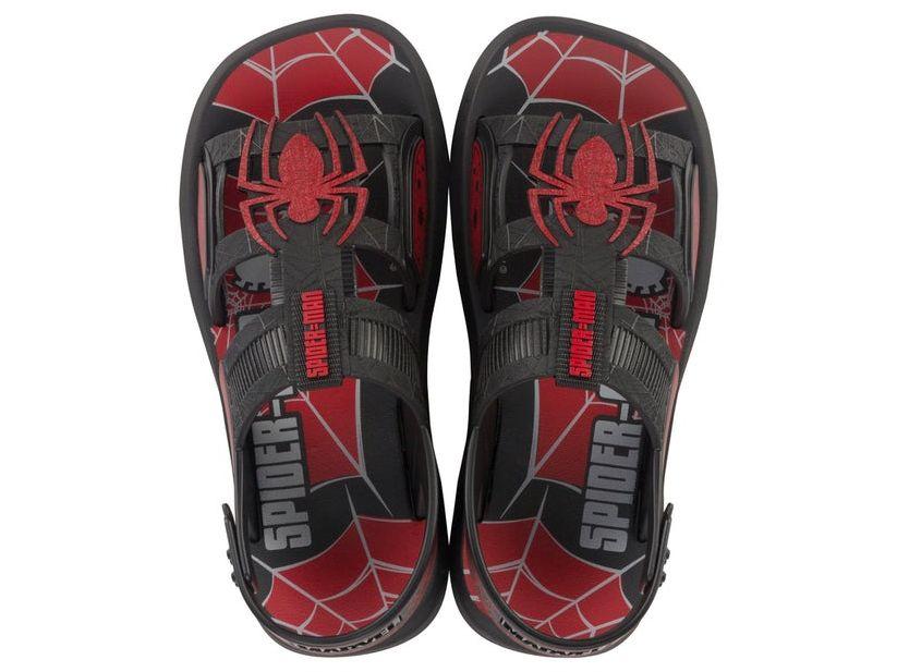 Sandalia Infantil Negro/Rojo Spiderman Ipanema-0
