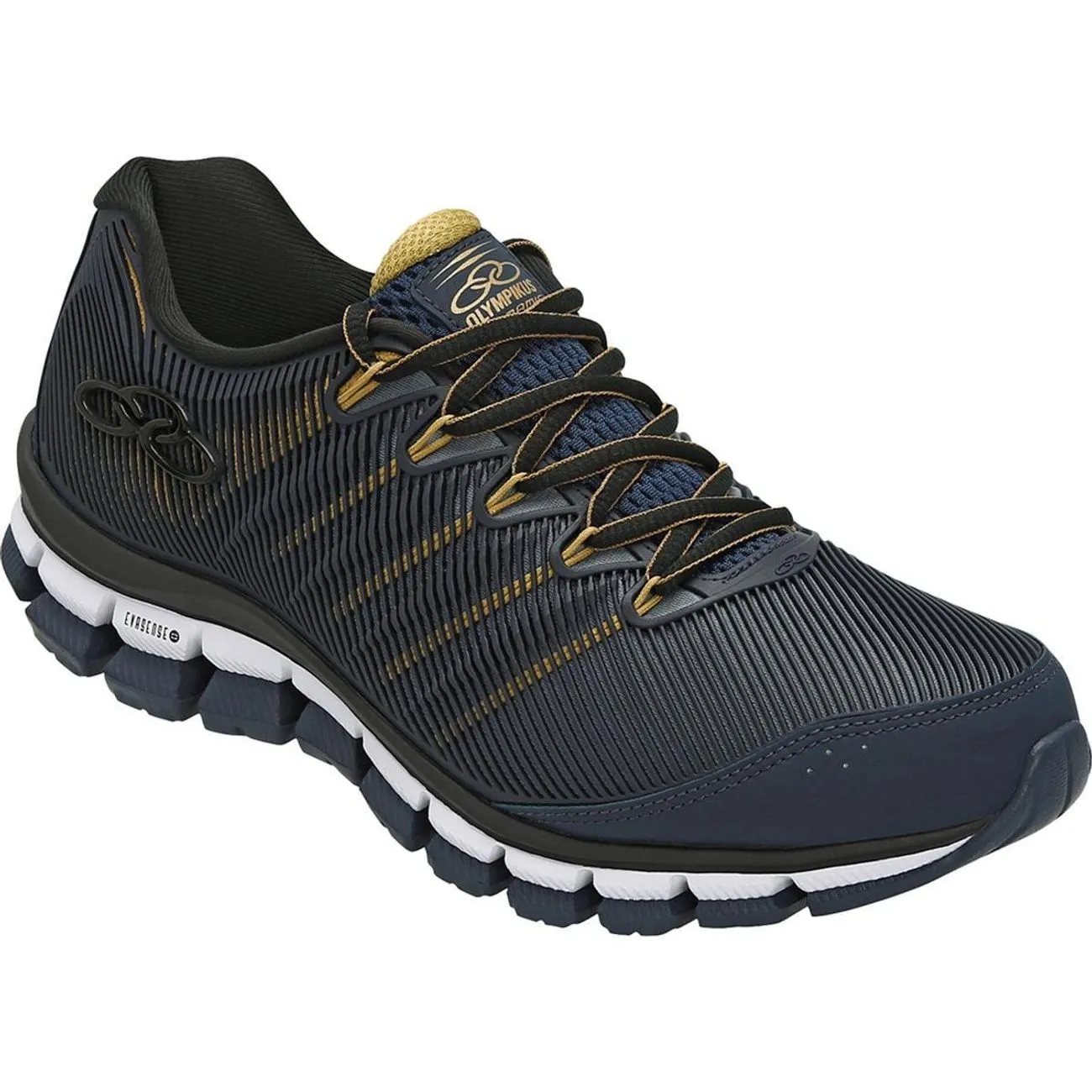 Zapatilla Mujer Dynamic Azul Marino/Dorado-1