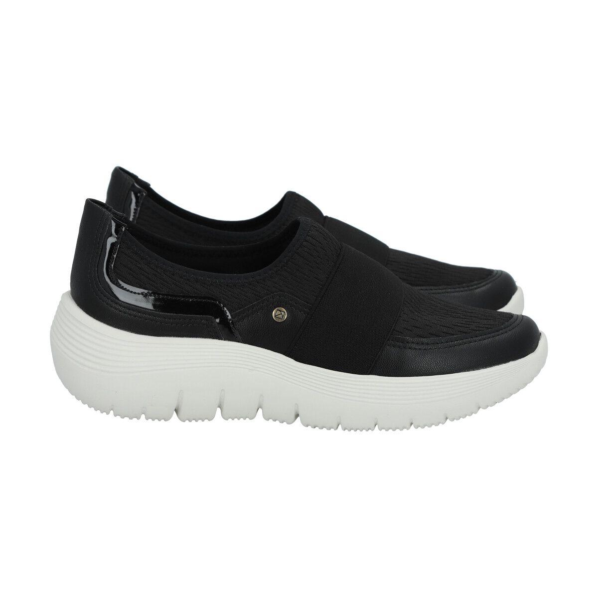 Zapatilla Eliana Blanco/Negro Piccadilly-4