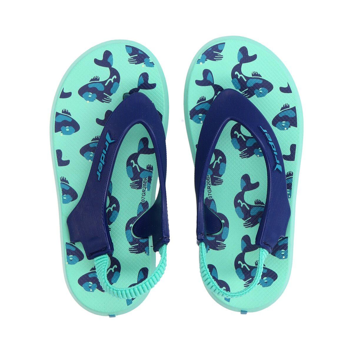 Sandalia Baby Azul Rider-1