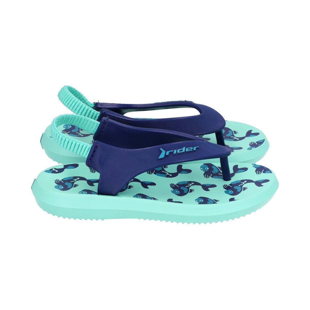 Sandalia Baby Azul Rider-2