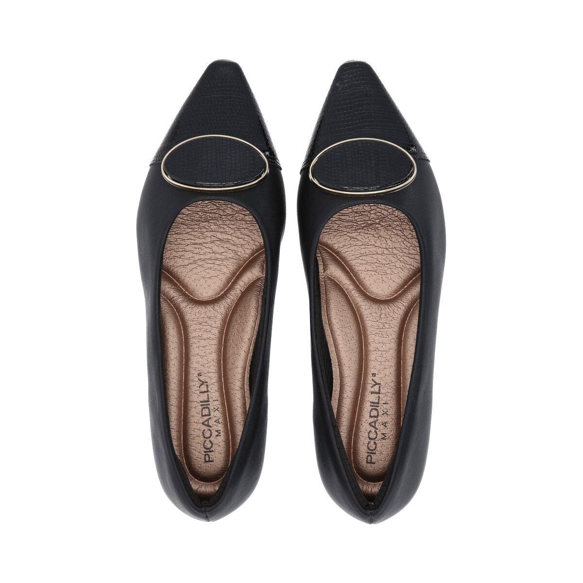 Zapato Silvia Negro/Dorado Piccadilly-1