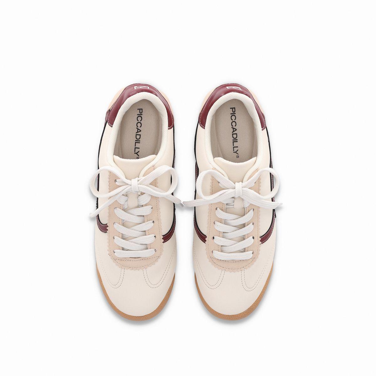 Zapatilla Mujer Vino/Beige Kelly 775 Piccadilly-2