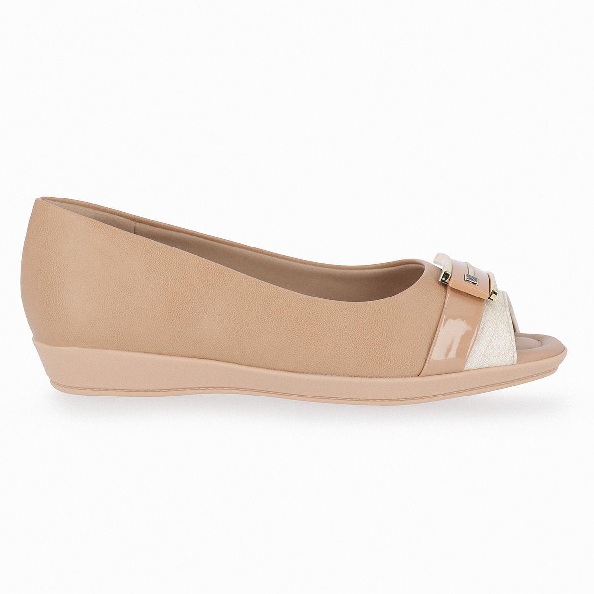 Zapato Mujer Nude/Blanco Pietra Piccadilly-1