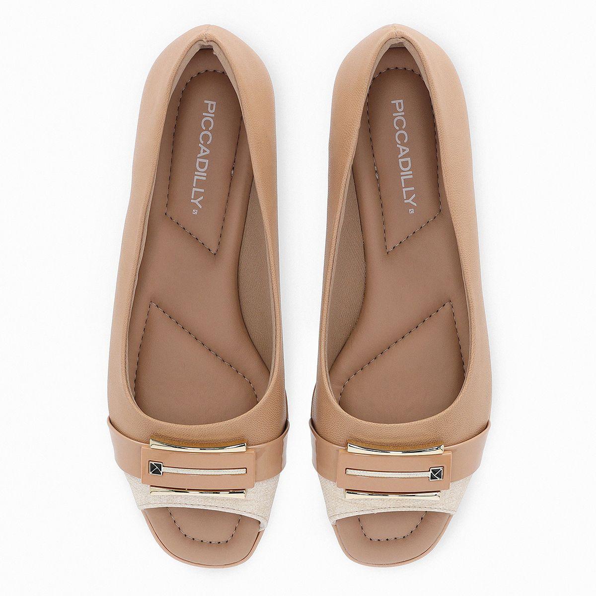 Zapato Mujer Nude/Blanco Pietra Piccadilly-3
