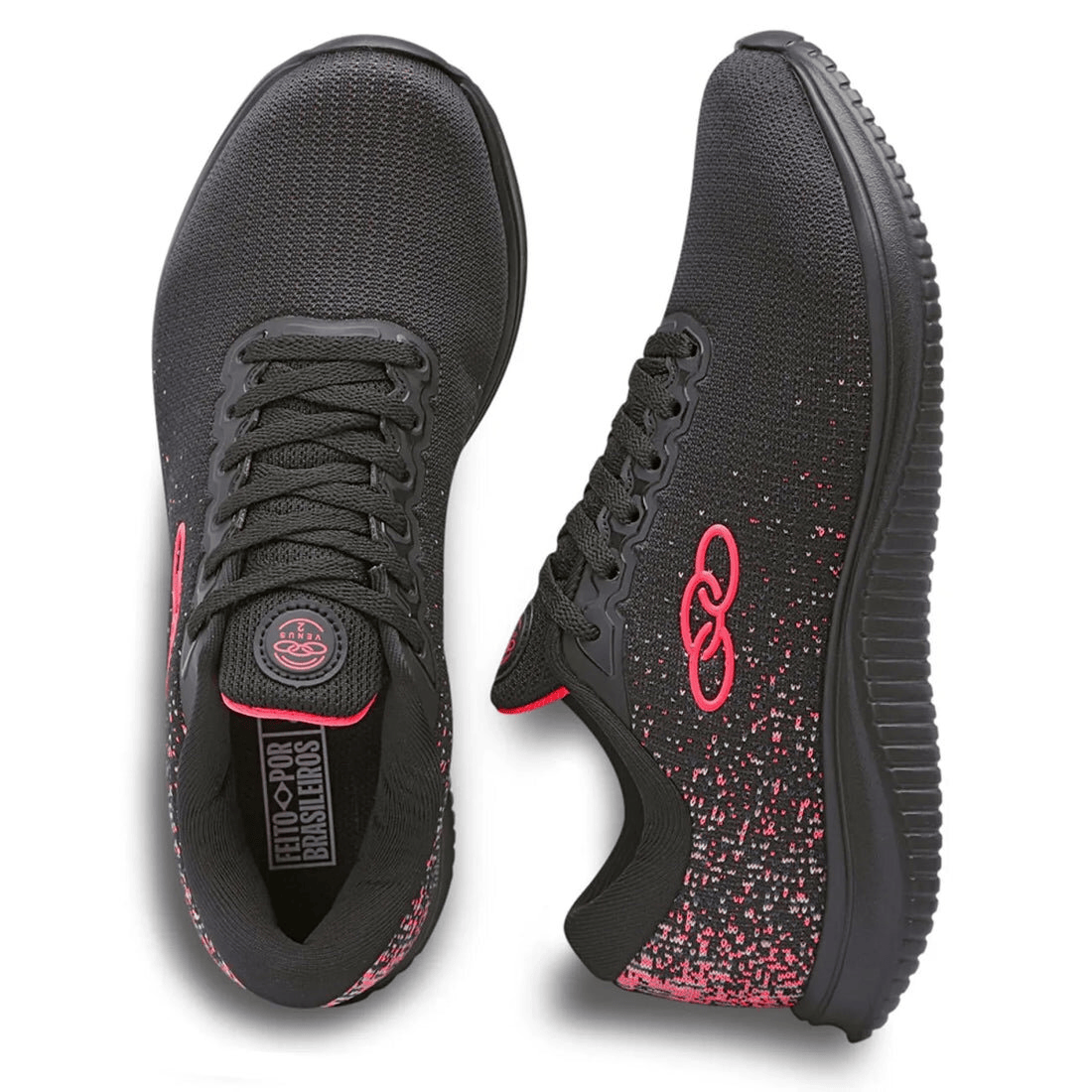 Zapatilla Mujer Venus 2 Negro/Rosado Olympikus-2