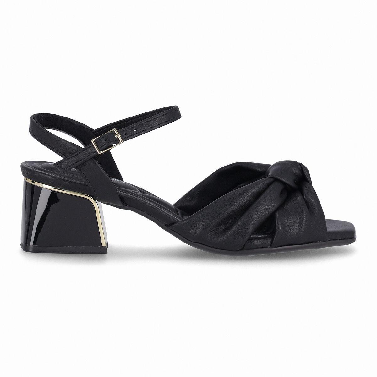 Sandalia Mujer Negro Renee Piccadilly-0
