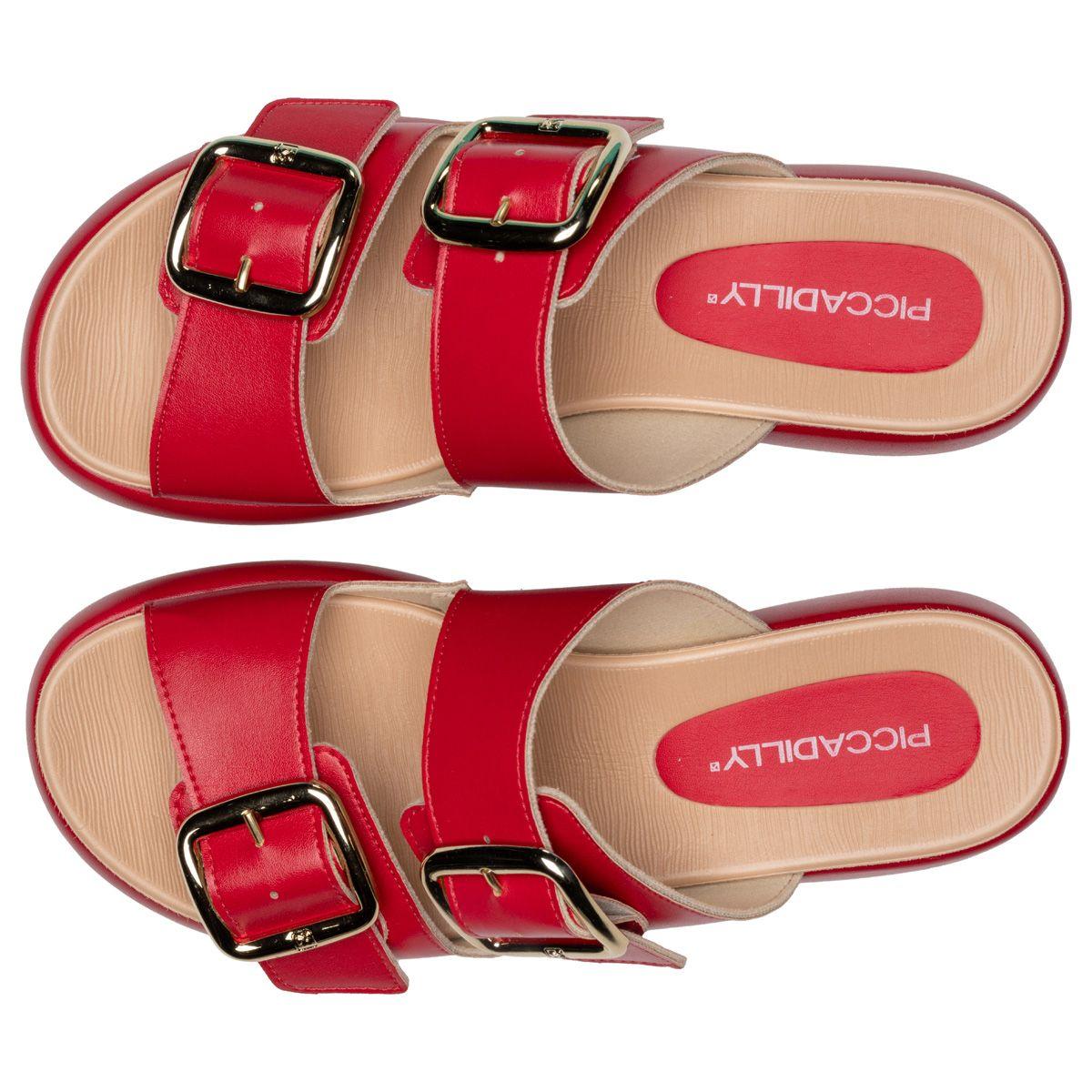 Sueco Mujer Rojo Sol Piccadilly-2