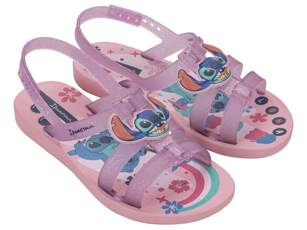 Sandalia Infantil Rosa Stich 102 Ipanema-1
