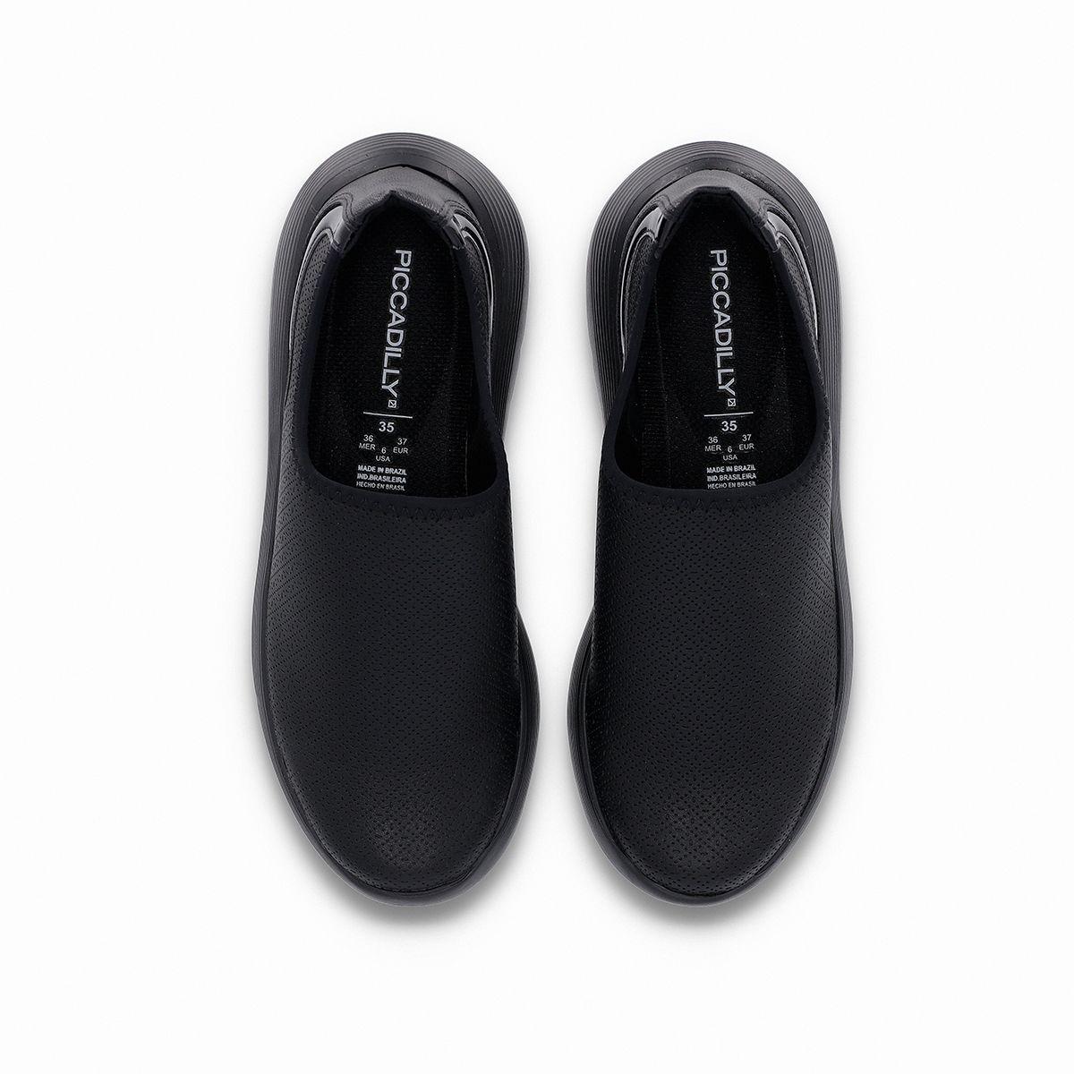 Zapatilla Mujer Negro Eliane Piccadilly-2