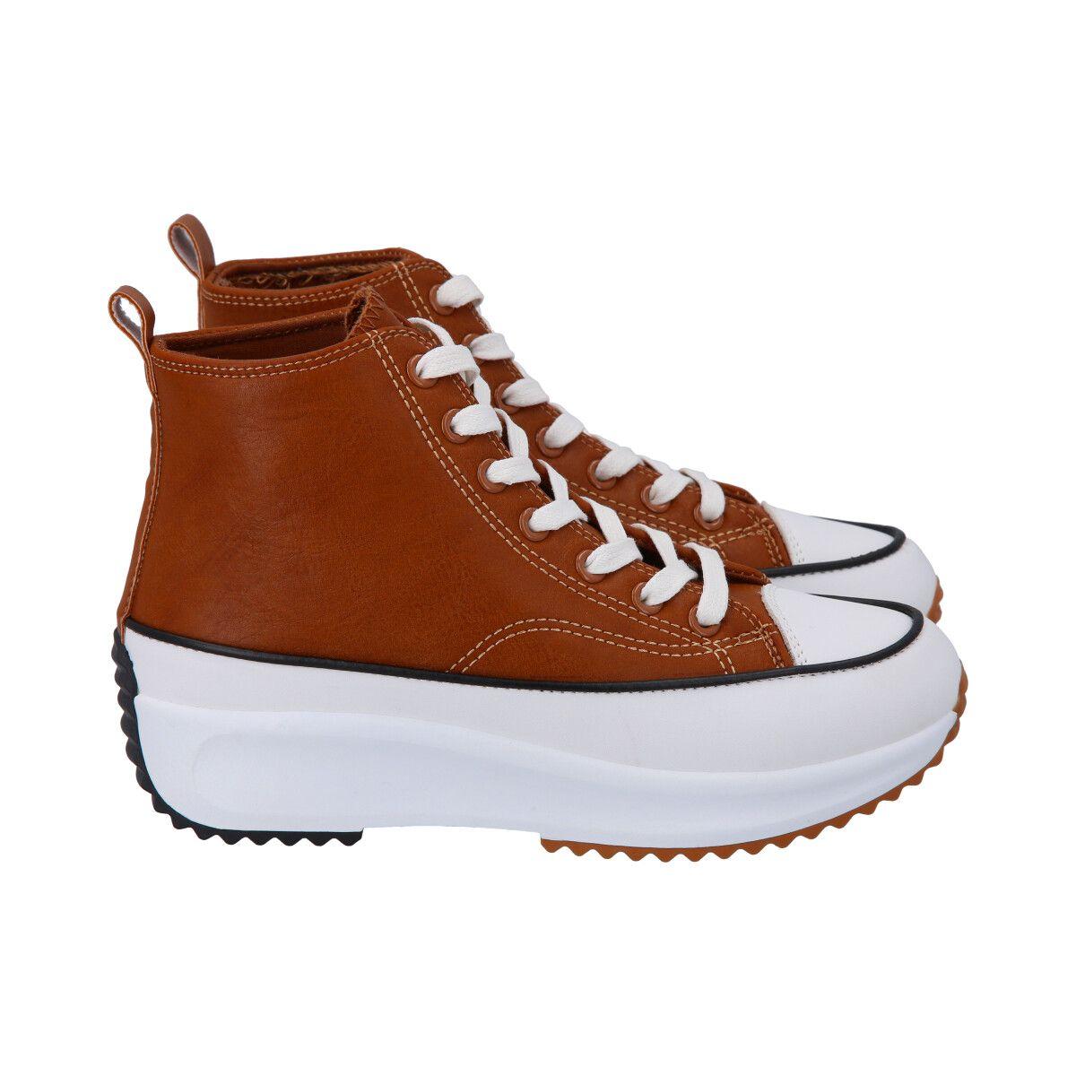 Zapatilla Mujer Café Cherry Police-2