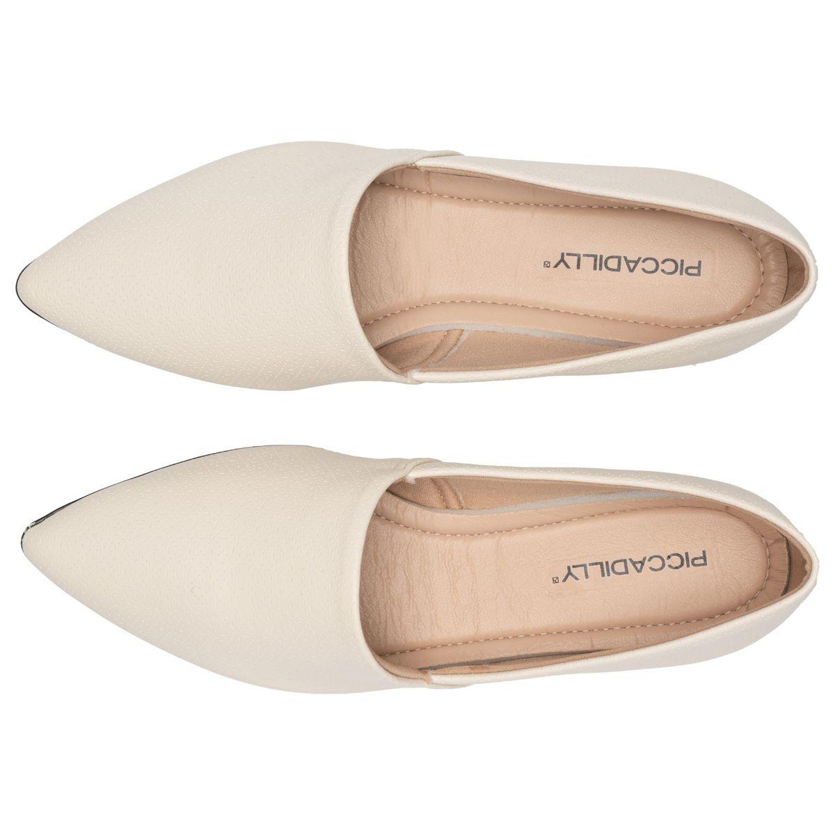 Zapato Mujer Hueso Ana 609 Piccadilly-2