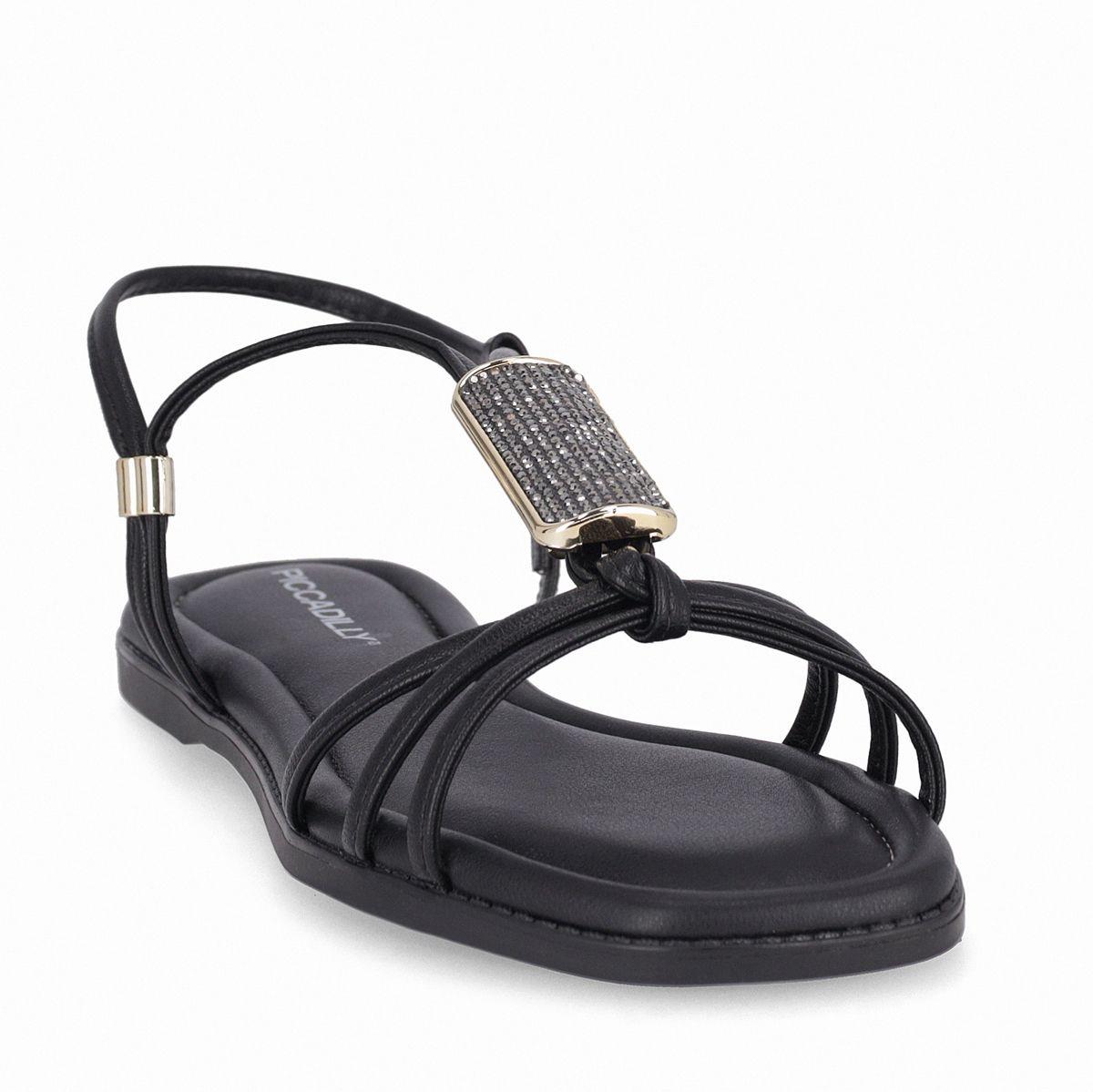 Sandalia Mujer Negro/Strass Gabi 069 Piccadilly-3