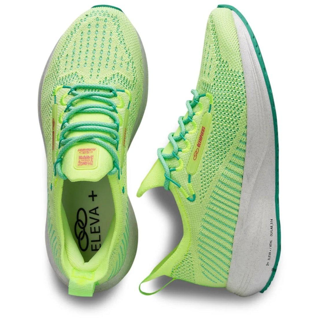 Zapatilla Running Mujer Subverse Verde Limón-3