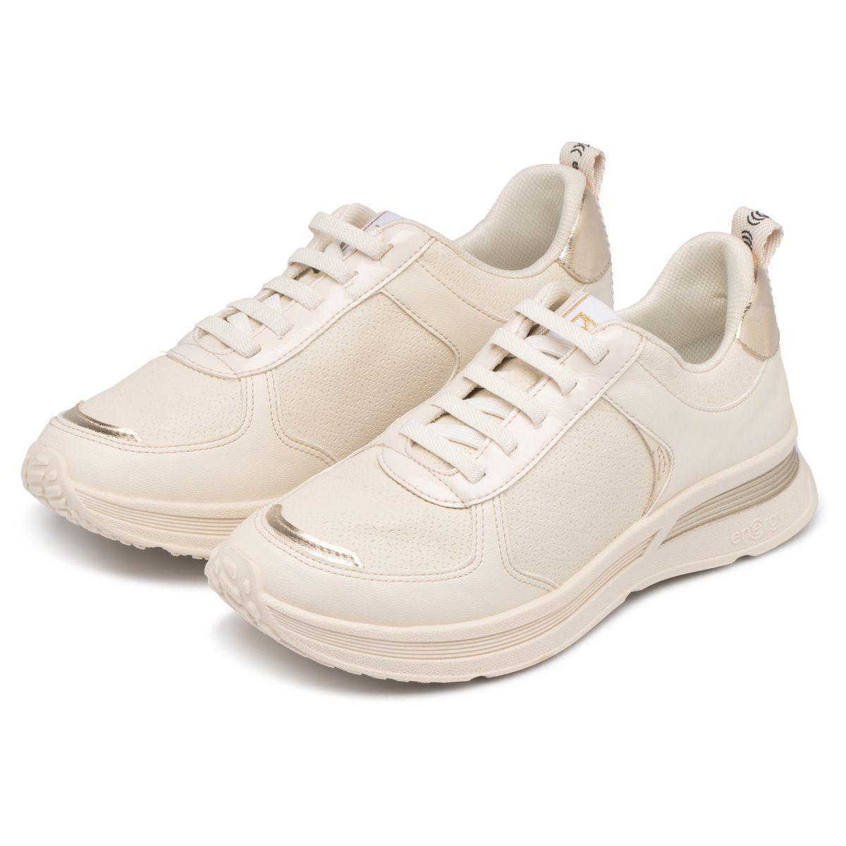 Zapatilla Mujer Natural/Dorado Energy Piccadilly-1