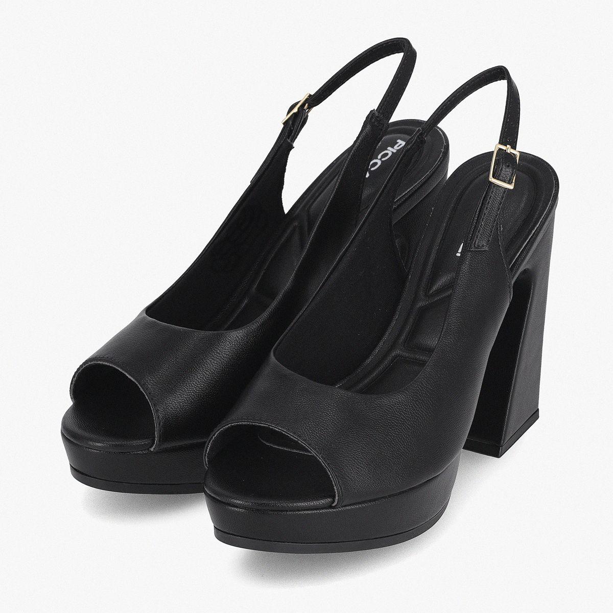 Sandalia Mujer Negro Cristine 613 Piccadilly-2