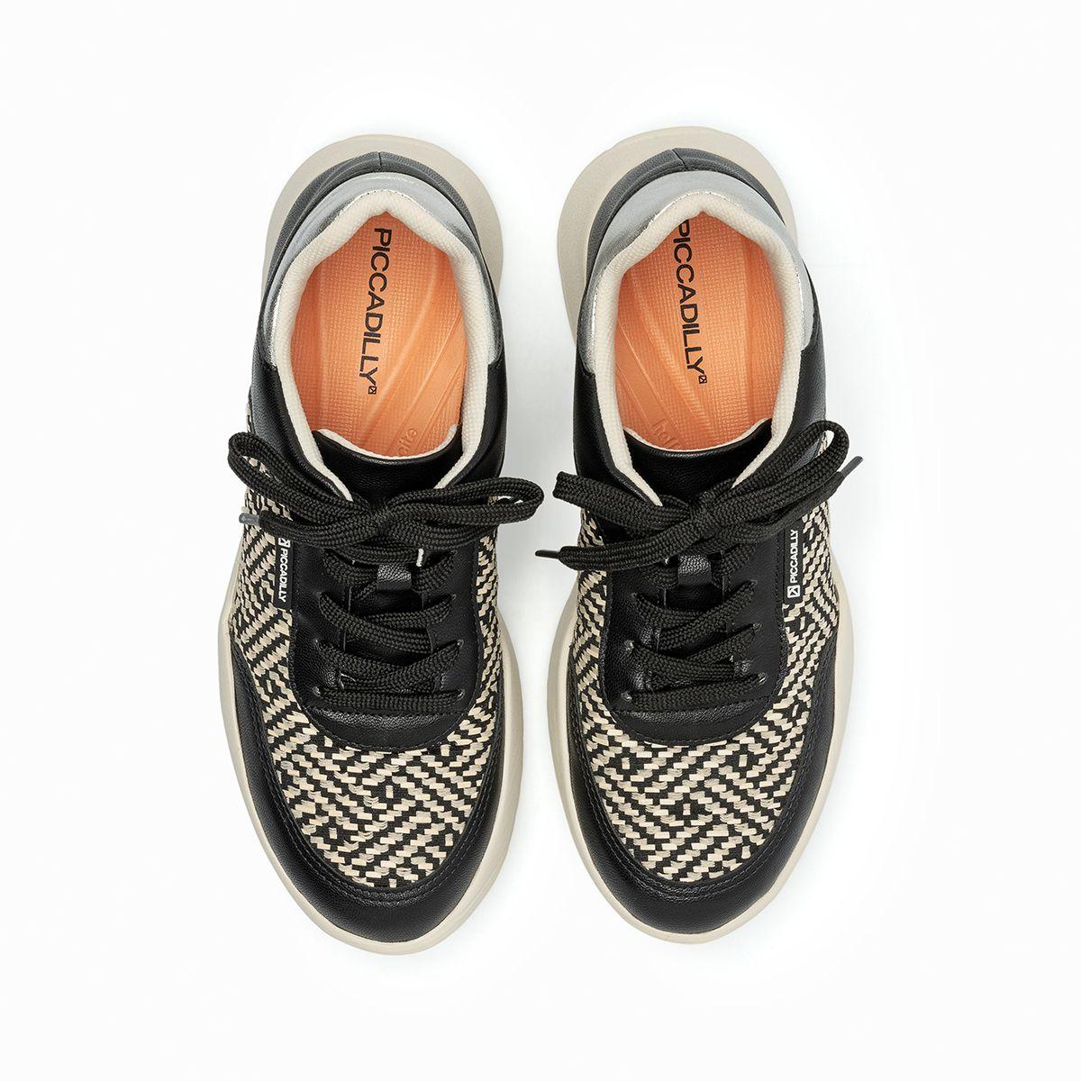 Zapatilla Fascitis Negro Piccadilly-3